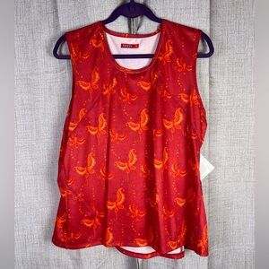 TERRY BICYCLES Tourista Tank Plus Top Butterfly Cycling Jersey Sz 1X NWT